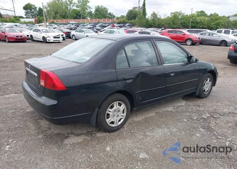 2002 Honda Civic Lx из США, поврежденный, VIN 2HGES15502H500234